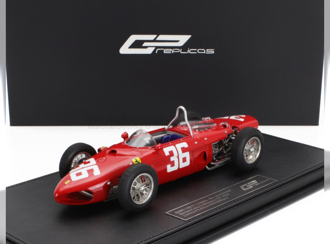 FERRARI F1 156 №36 2nd Monaco Gp (1962) Phil Hill, Red