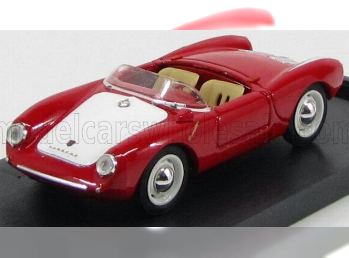 PORSCHE 550 Rs 1954, Red White