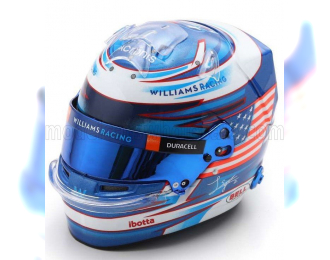 BELL HELMET F1  Casco Helmet WilliamsFw45 Team Williams Racing N2 Season (2023) Logan Sergeant, 2 Tone Blue