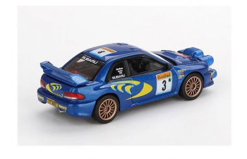 SUBARU Impreza WRC98 №3 (night version) Rally Monte-Carlo McRAE - Nicky Grist (1998), blue