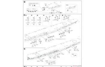 Сборная модель IJN Aircraft Carrier Taiho (Wood Deck)