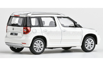 SKODA YETI SUV Facelift (Restayling) (2013), white