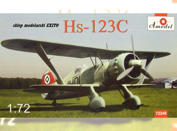 Сборная модель Самолет Hs-123C