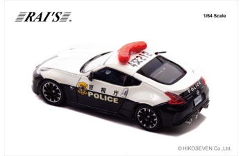 NISSAN Fairlady Z Nismo (Z34) Traffic Police Car Tokyo MPD, white/black