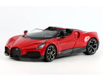 BUGATTI W16 Mistral (2024), red/black