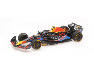 RED BULL F1  Rb19 Team Oracle Red Bull Racing №11 4th Austin Usa Gp (2023) Sergio Perez, Matt Blue