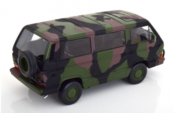 VOLKSWAGEN T3 Syncro Bus German Army (1987), camouflage