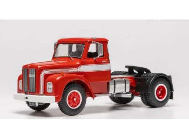 SCANIA 110 Super (1953), red