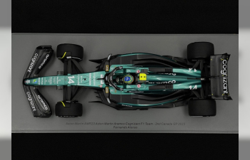 ASTON MARTIN AMR23 №14 2nd Canadian GP F1 Fernando Alonso (2023)