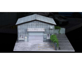 Diorama *Factory with light C*, various