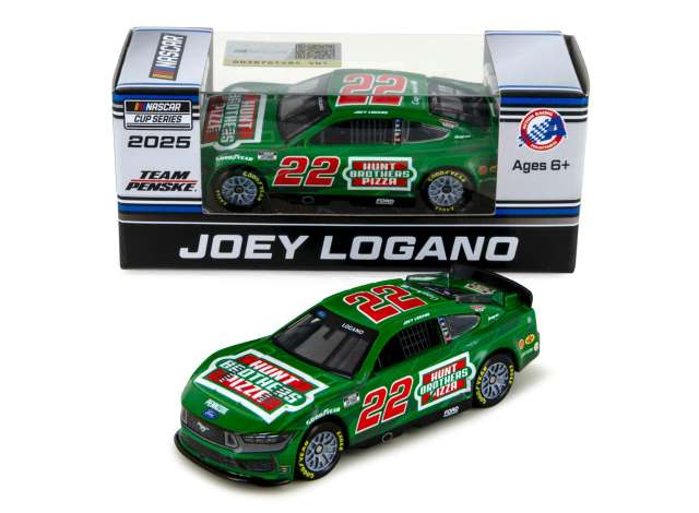 Ford Mustang #22 Joey Logano *Hunt Brothers Pizza*, green 2025