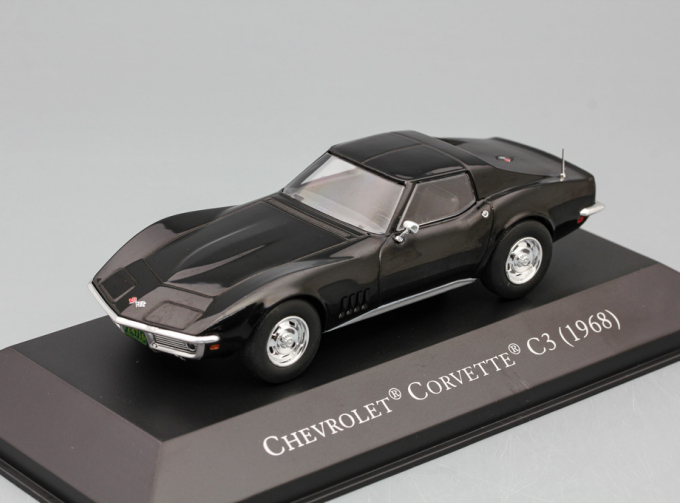 CHEVROLET Corvette C3 (1968), black