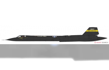 Сборная модель SR-71 (YF-12C) Blackbird NASA 1971