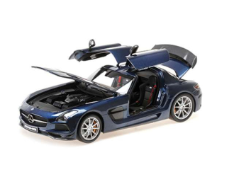 Mercedes-Benz SLS AMG Black Series 2013, AMG Daytona blue metallic