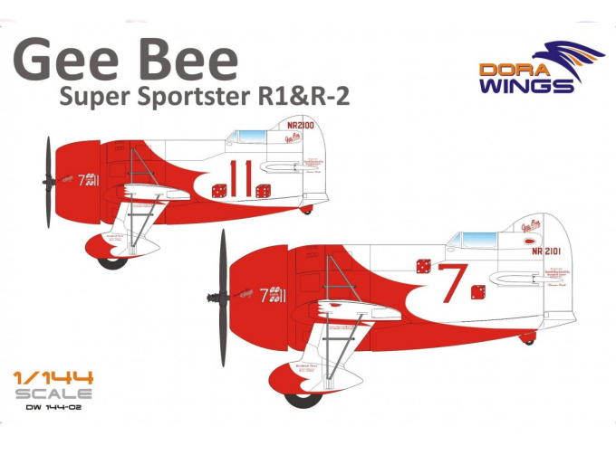 Сборная модель Gee Bee Super Sportster R1&R-2