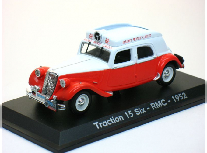 CITROEN Traction 15 Six - RMC (1952), red-white