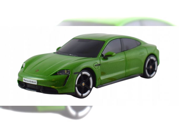 PORSCHE Taycan Turbo S (2019), Green