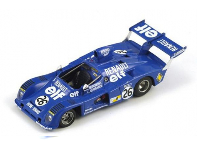 ALPINE Renaut A441 2 litres #26 LM (1975), blue