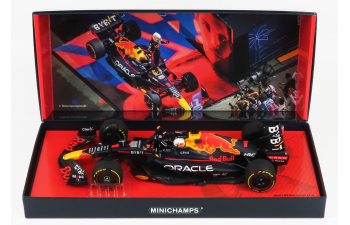 RED BULL F1 Rb18 Team Oracle Red Bull Racing №1 Winner Saudi Arabia Gp World Champion (2022) Max Verstappen, Matt Blue Yellow Red