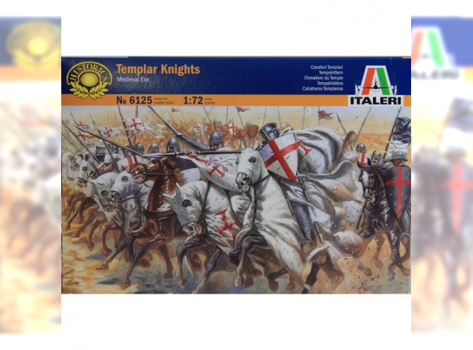 Сборная модель Солдаты Templar Knights Medieval Era