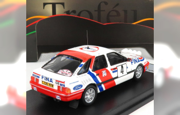 FORD Sierra Xr 4x4 Team Fina (night Version) 4th Boucles De Spa (1988) M.lovell - T.herryman, White Red Blue