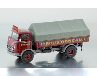 MERCEDES-BENZ LP911 Plane Circus Roncalli, dark red