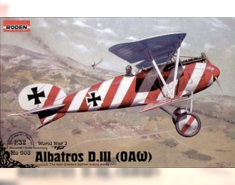 Сборная модель Истребитель Albatros D.III (OAW)