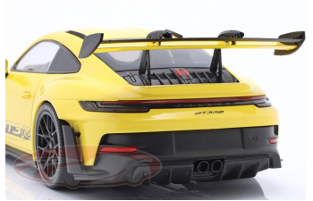 PORSCHE 911 (992) GT3 RS (2023), yellow with black rims & decor