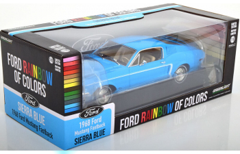 FORD Mustang Fastback "Ford Rainbow Of Colors" (1968), Sierra Blue