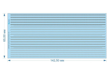 Декаль Шнуровка для полотняных поверхностей самолетов (Для всех моделей)