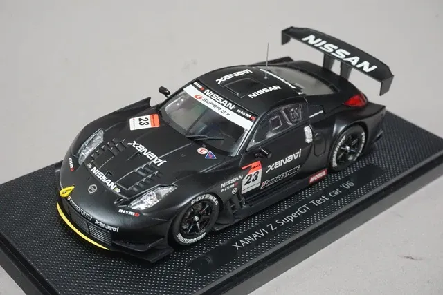 NISSAN Xanavi Nismo Z Super GT 500 Test Car #23 (2006), black