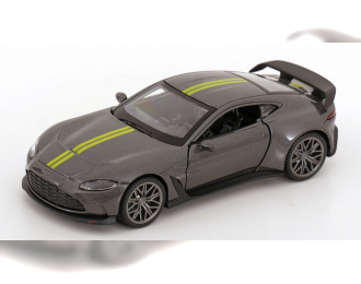 ASTON MARTIN V12 Vantage (2022), grey metallic/yellow
