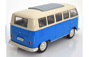 VOLKSWAGEN T1 Samba Van (1962), blue / white