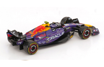 RED BULL F1 Rb19 Team Oracle Red Bull Racing №11 3rd Las Vegas Usa Gp (2023) Sergio Perez, Purple Yellow Red