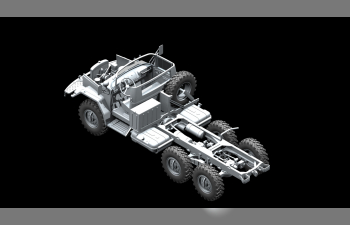 Сборная модель ЗИL-131 Армейский грузовой автомобиль