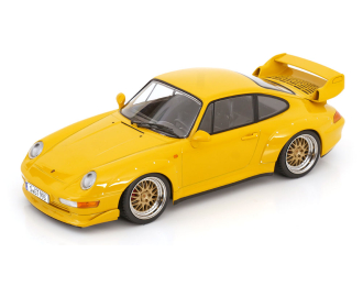 PORSCHE 911 (993) GT2 BBS rims (1996), yellow