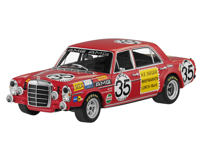 MERCEDES-BENZ 300SEL 6.8 AMG Spa W109 (1971), red