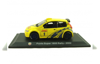 FIAT ABARTH Punto Super 1600 Rally (2002), yellow