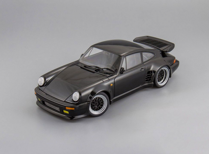 PORSCHE 911 (930) Turbo Wangan Midnight "Black Bird", black