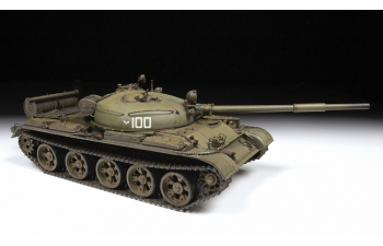Сборная модель Советский основной боевой танк Т-62