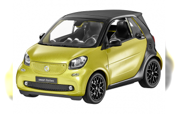 SMART ForTwo Cabriolet A453 (2016), black to yellow / black