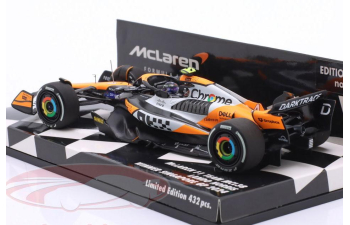 McLaren MCL38 №4 Winner Singapore GP Formula 1 Lando Norris (2024)