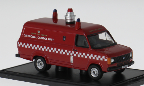 FORD Transit MK II London Fire Brigade DCU, red