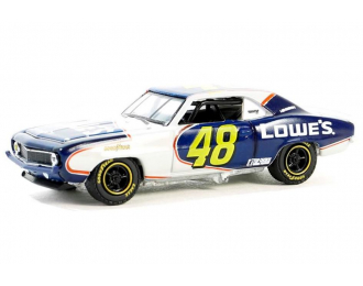 CHEVROLET Camaro #48 Jimmie Johnson First Win (1969), blue / white