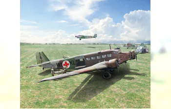 Сборная модель JUNKERS Ju-52/3m Military Airplane 1935