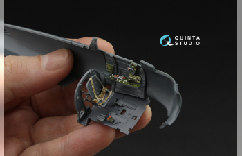 3D Декаль интерьера кабины A6M5 Zero (производства Mitsubishi) (Eduard)