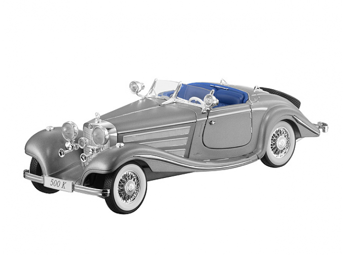 MERCEDES-BENZ 500K Roadster W29 (1934), silver