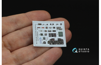 3D Декаль интерьера кабины P-47D Thunderbolt Razorback (Miniart)