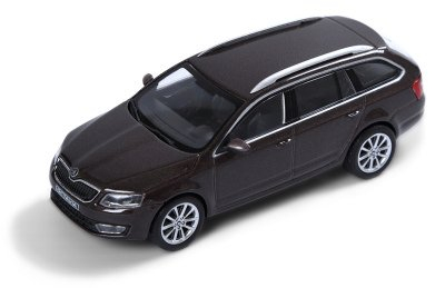 SKODA Octavia Combi A7 (2014), topaz brown