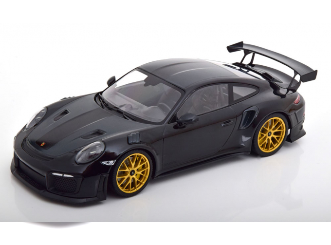 PORSCHE 911 (991/2) GT2 RS Weissach Package (2018), black/black